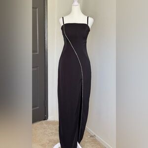 New Love Republic Women’s Maxi Evening Black Dress